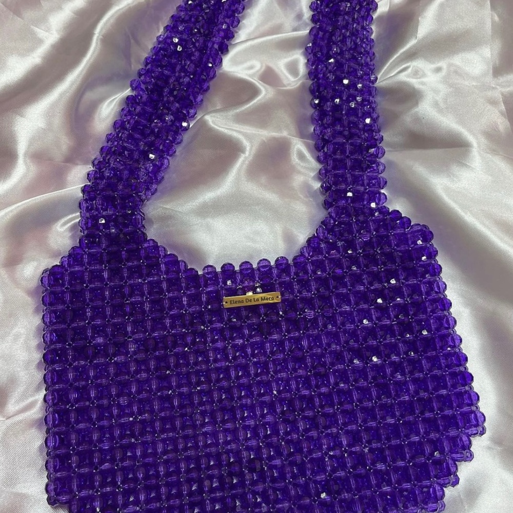 Handmade purple bag 👜